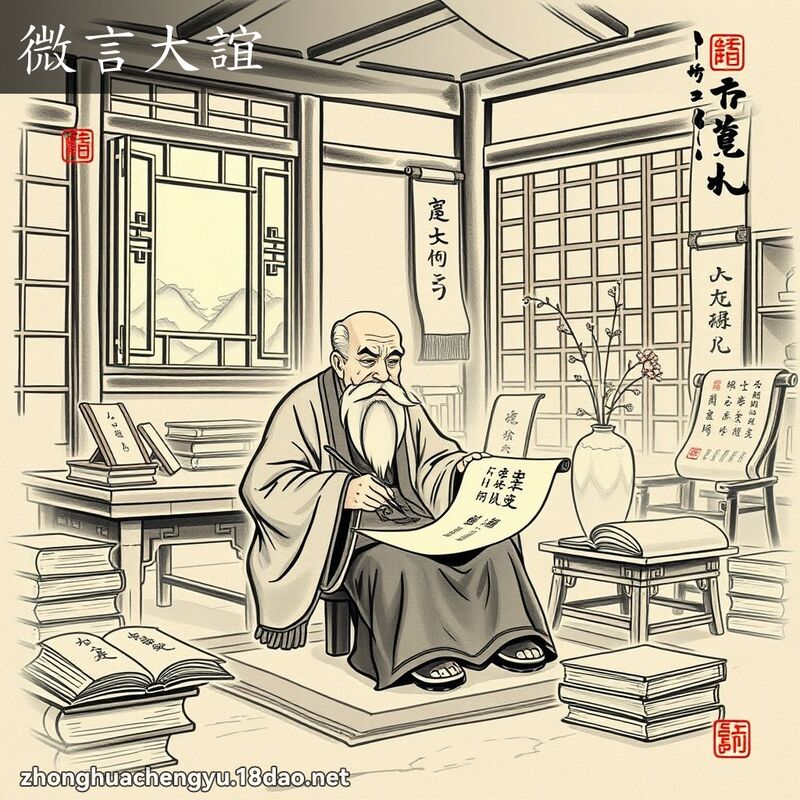 微言大誼 配图