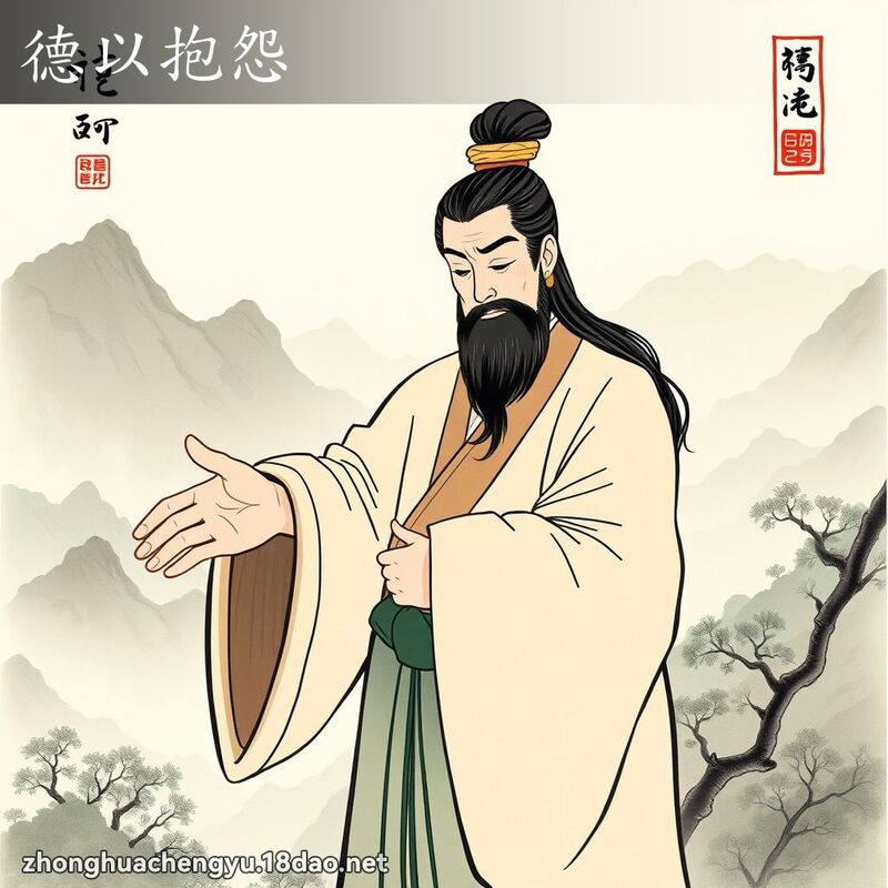 德以抱怨 配图