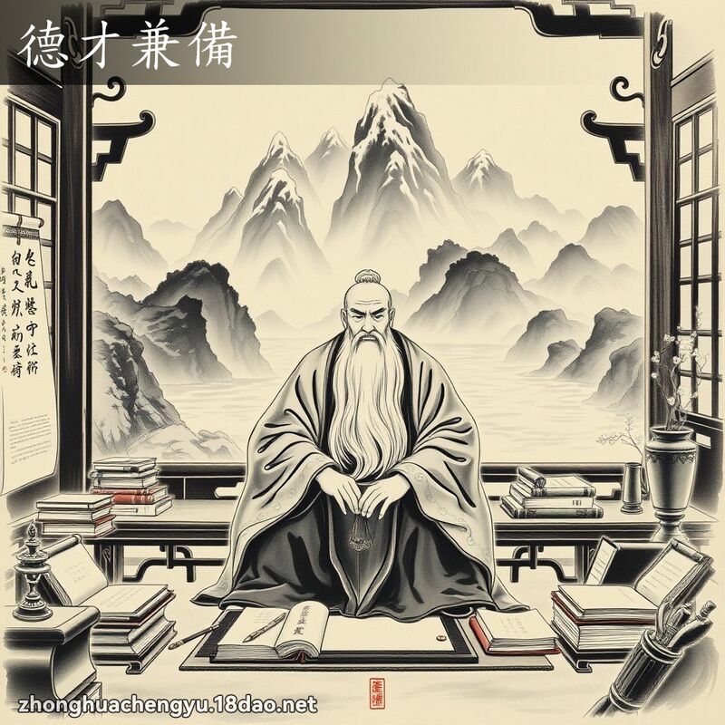 德才兼備 配图
