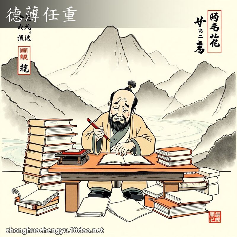 德薄任重 配图