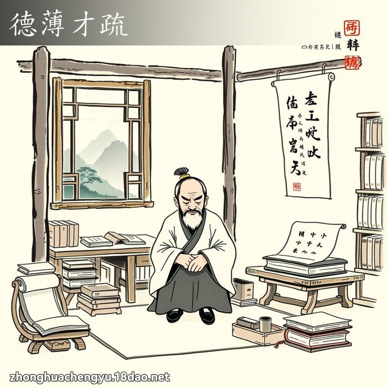 德薄才疏 配图