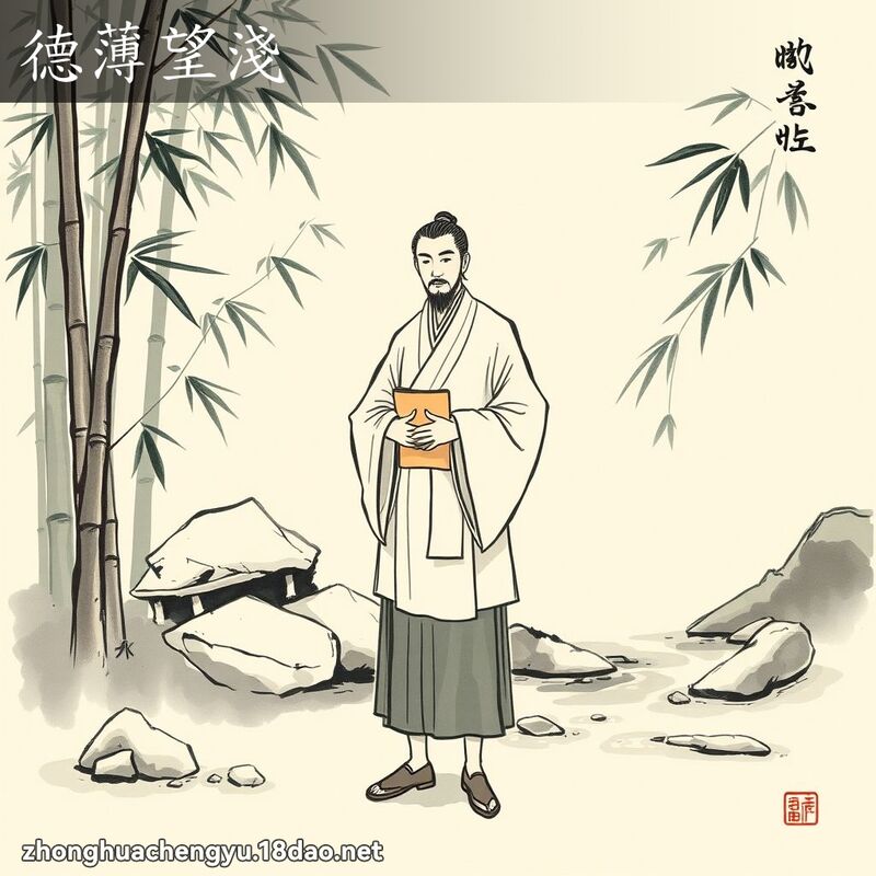 德薄望淺 配图