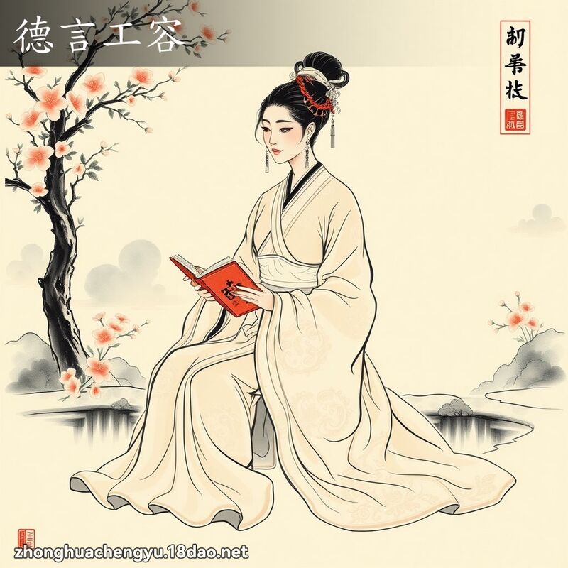 德言工容 配图