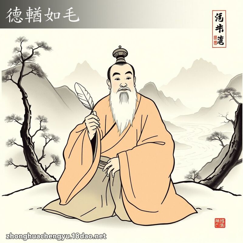 德輶如毛 配图