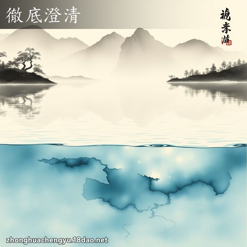 徹底澄清 配图