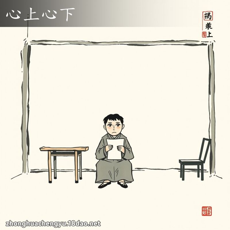 心上心下 配图