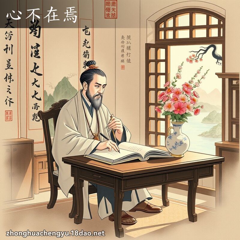 心不在焉 配图
