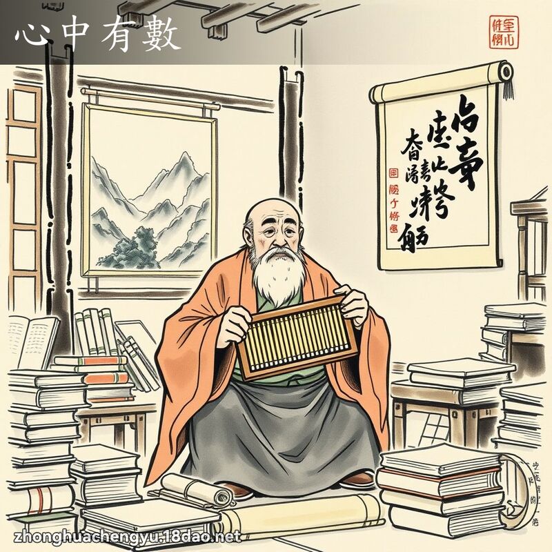 心中有數 配图