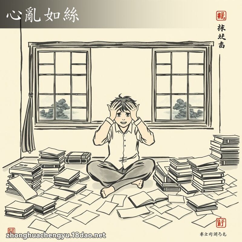 心亂如絲 配图
