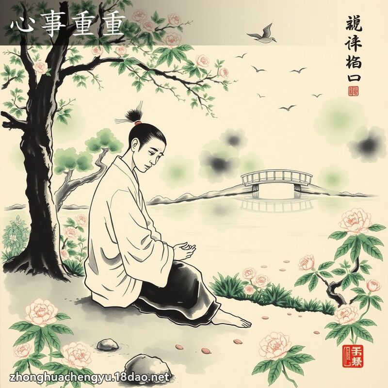 心事重重 配图
