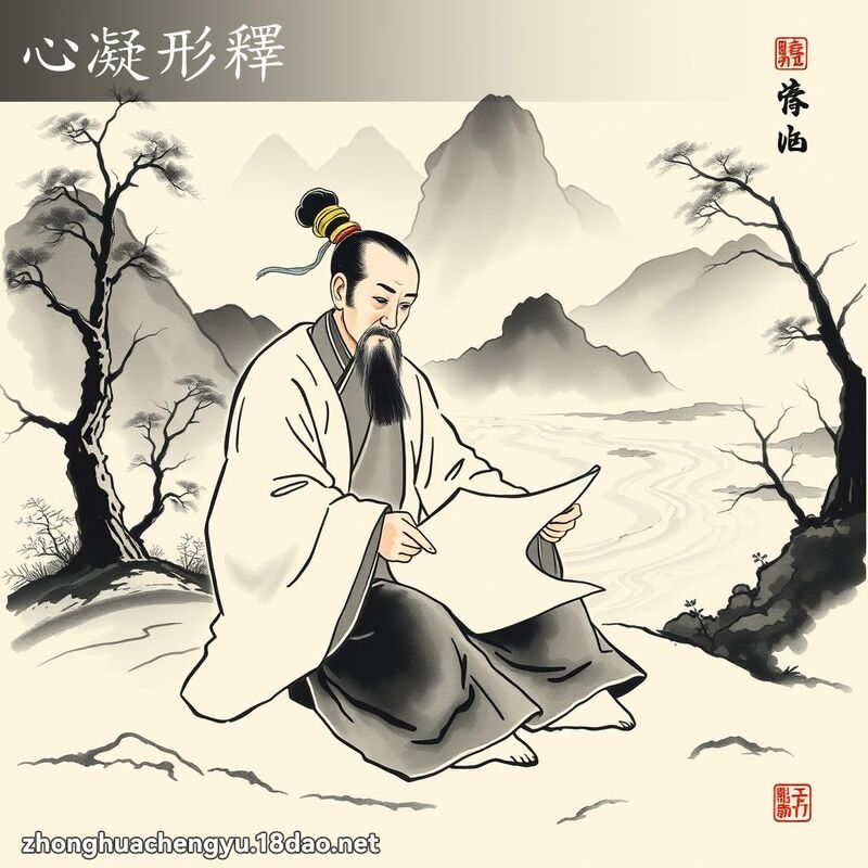 心凝形釋 配图