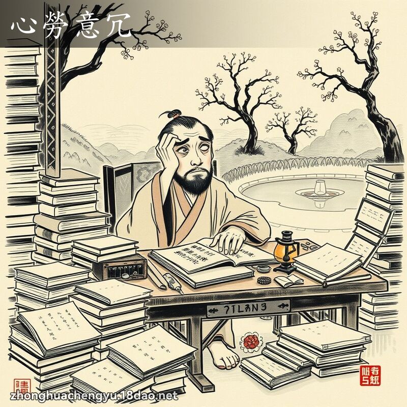 心勞意冗 配图