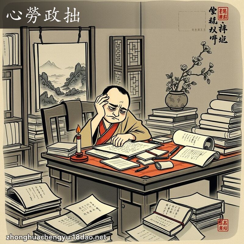 心勞政拙 配图