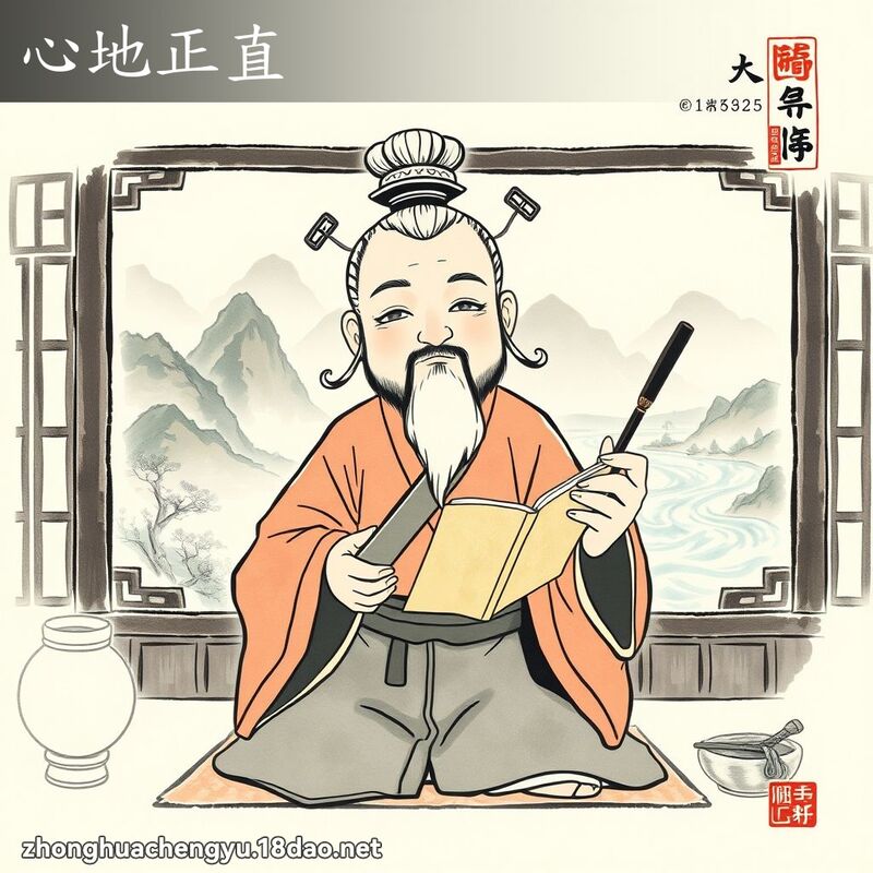 心地正直 配图