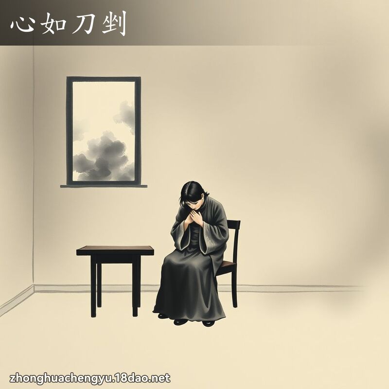心如刀剉 配图