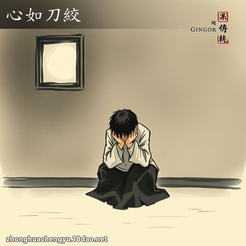 心如刀絞 配图