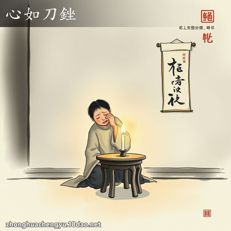 心如刀銼 配图