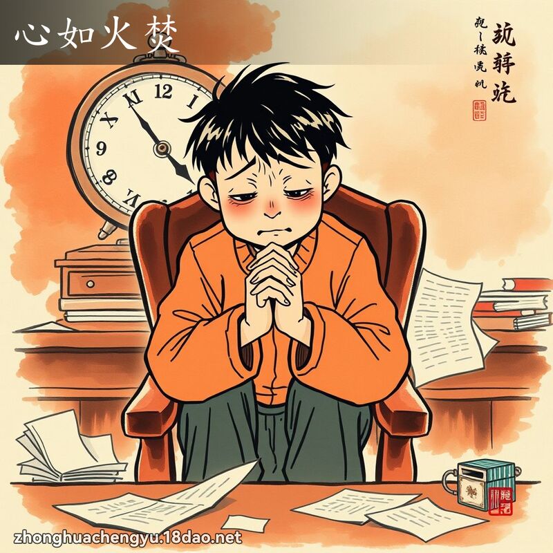 心如火焚 配图