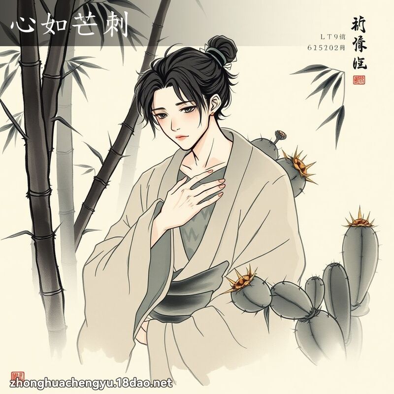 心如芒刺 配图