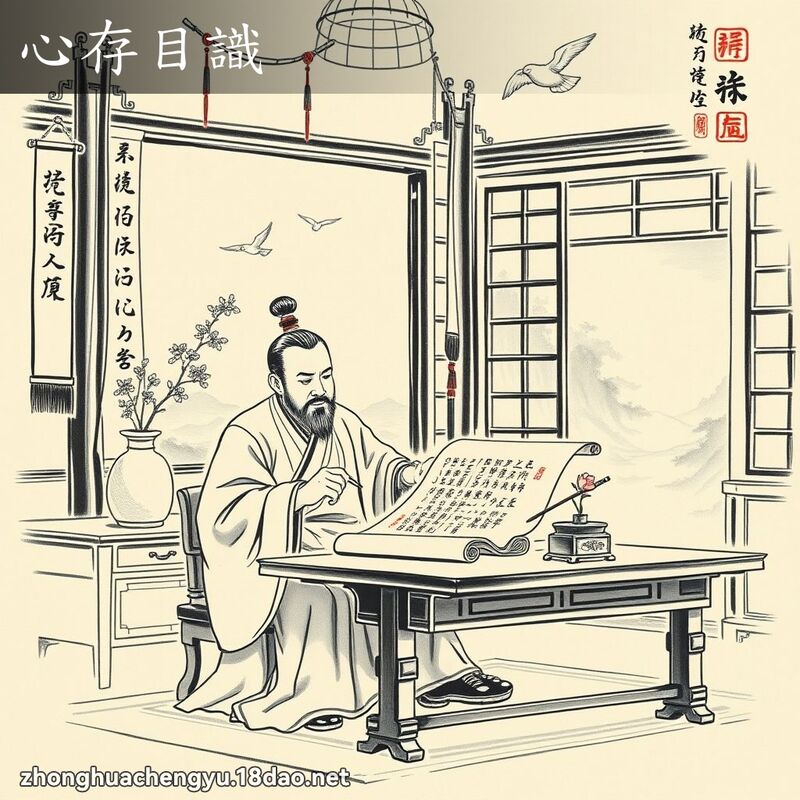 心存目識 配图