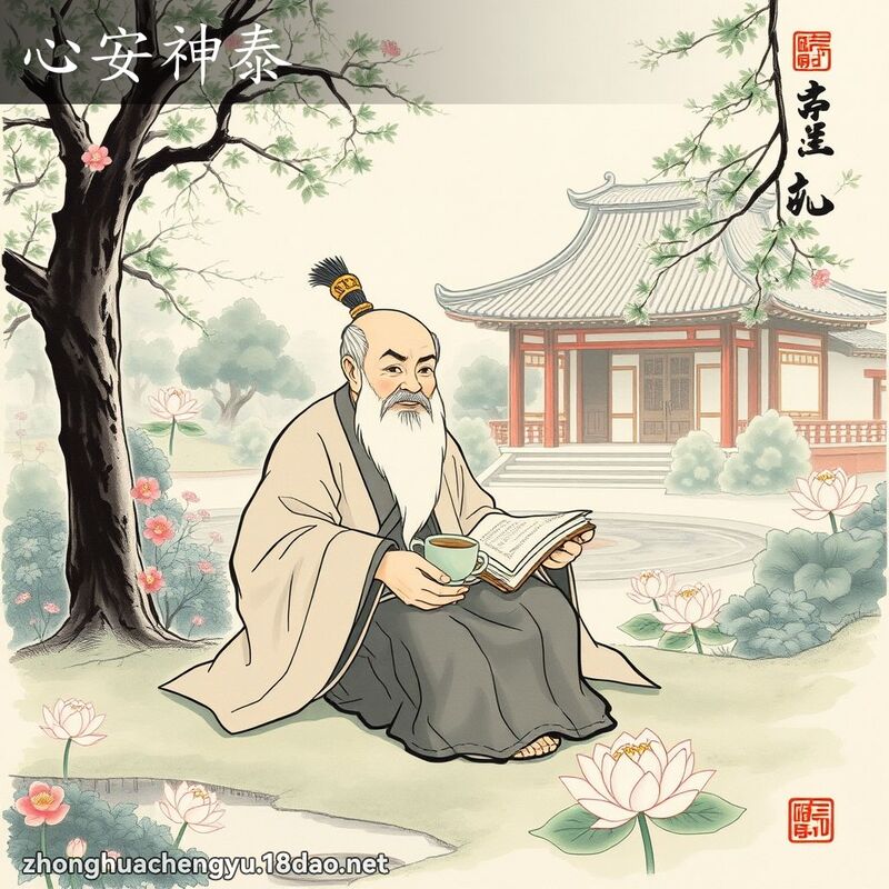 心安神泰 配图