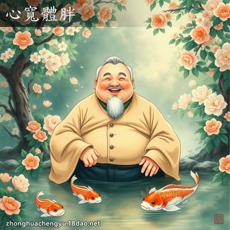 心寬體胖 配图