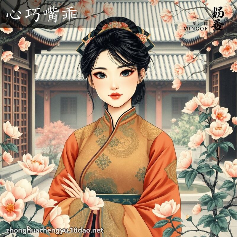 心巧嘴乖 配图