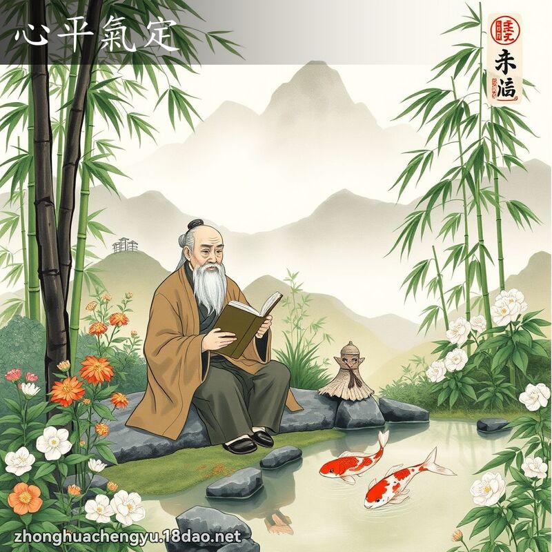 心平氣定 配图