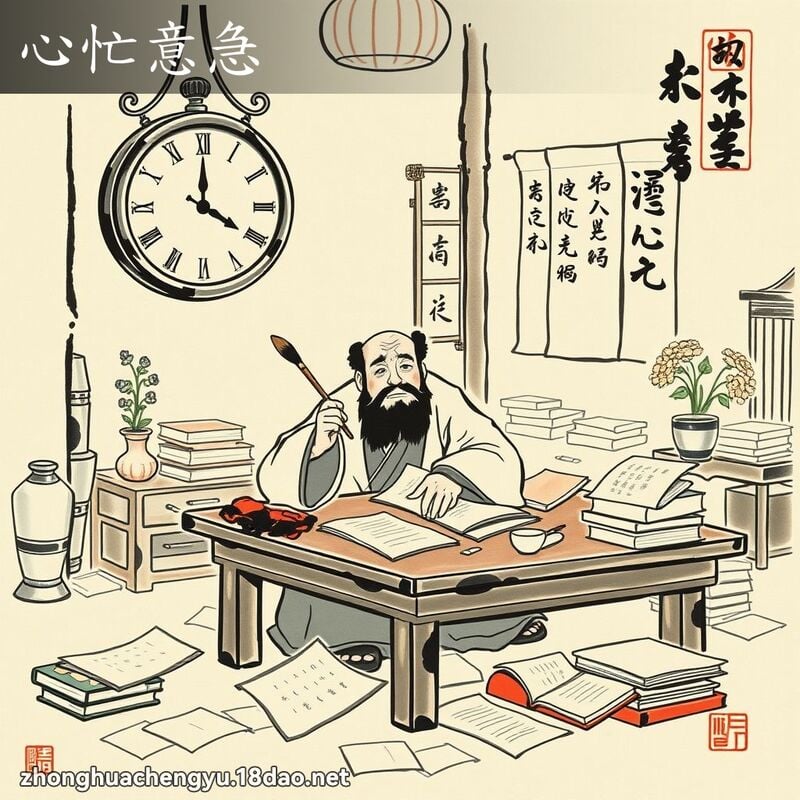 心忙意急 配图