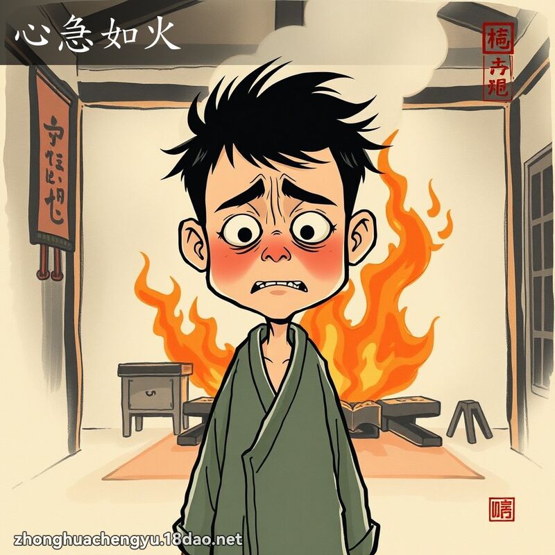 心急如火 配图