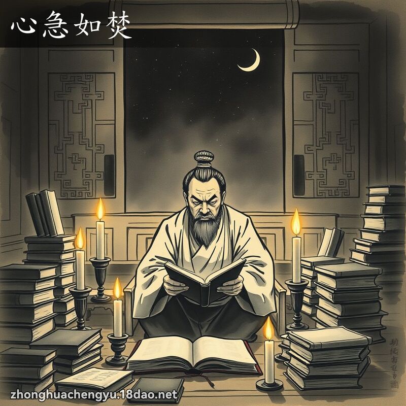 心急如焚 配图