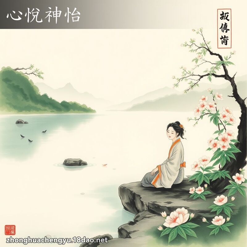 心悅神怡 配图