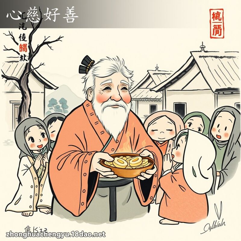 心慈好善 配图