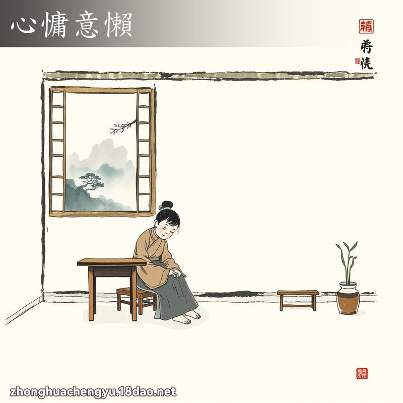 心慵意懶 配图
