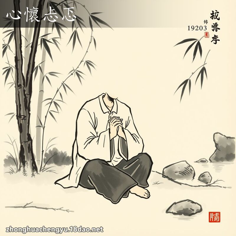 心懷忐忑 配图