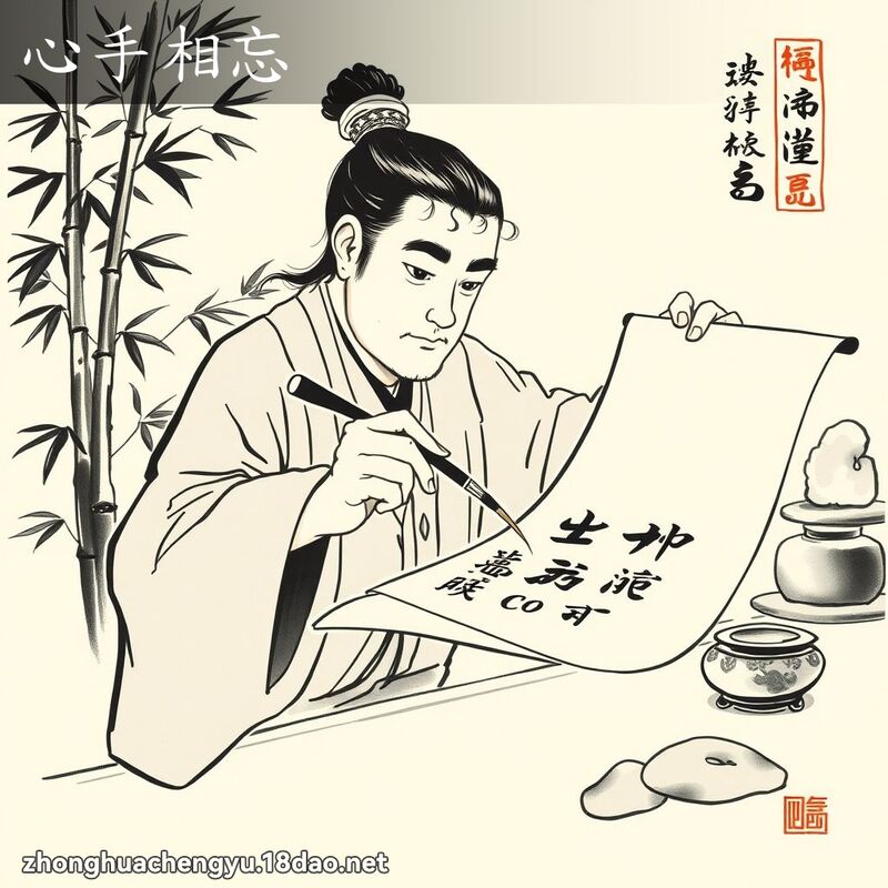 心手相忘 配图