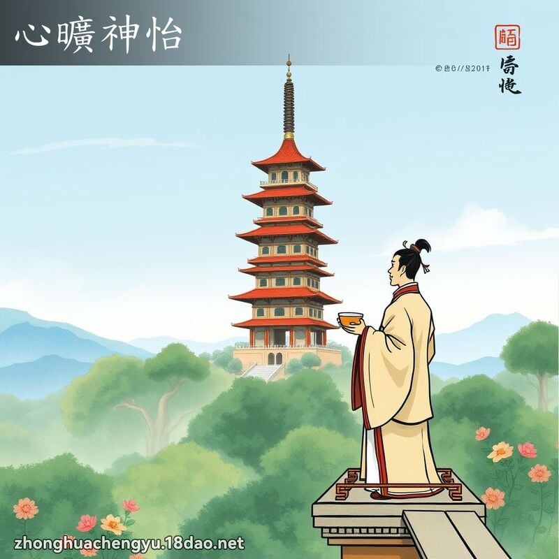 心曠神怡 配图