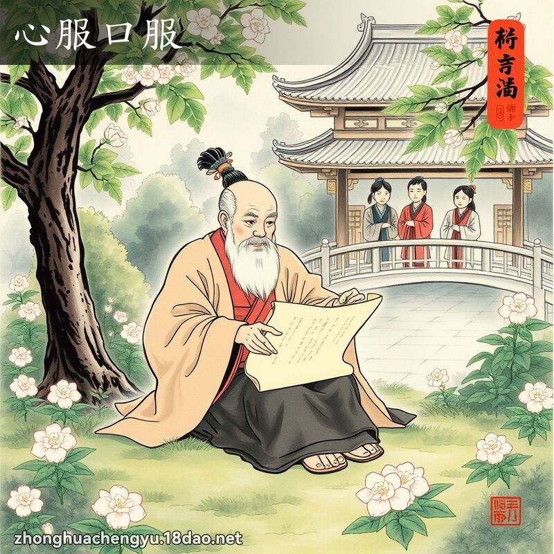 心服口服 配图