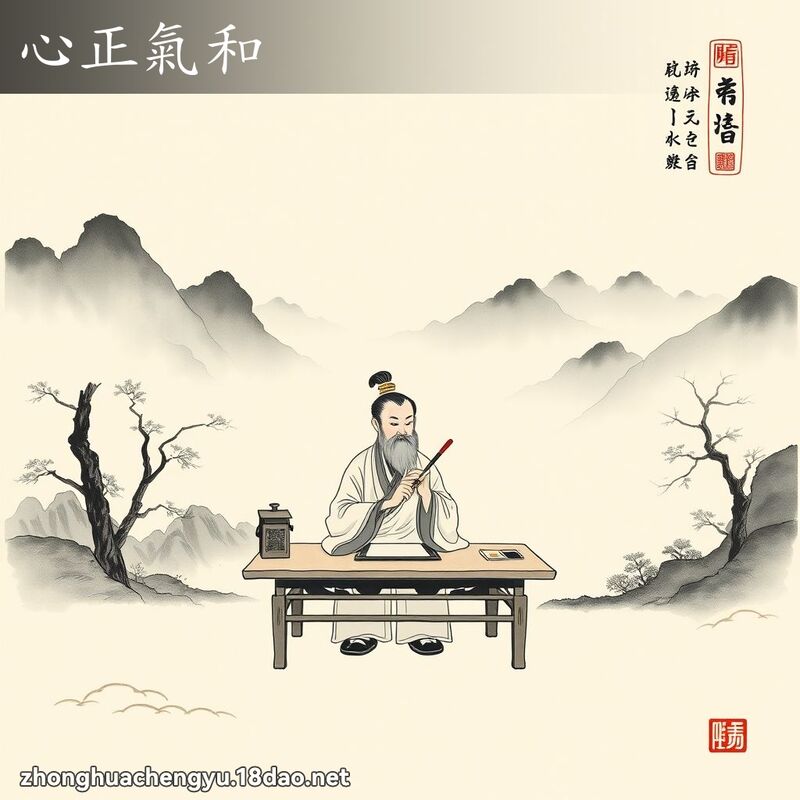 心正氣和 配图