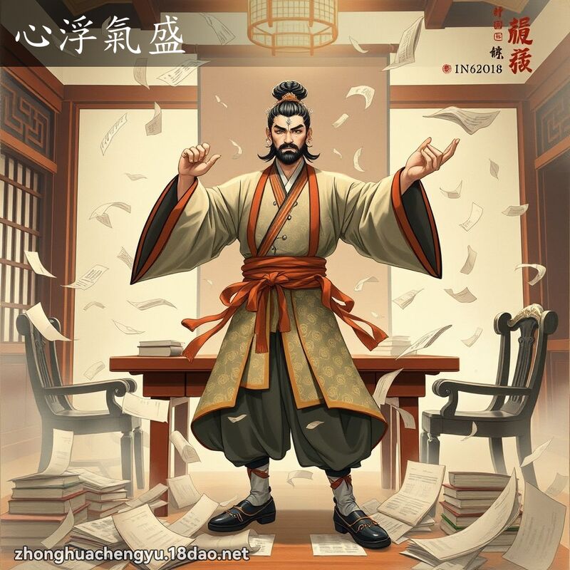 心浮氣盛 配图