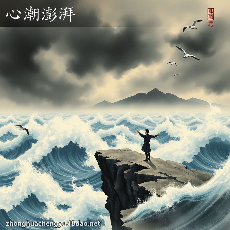 心潮澎湃 配图