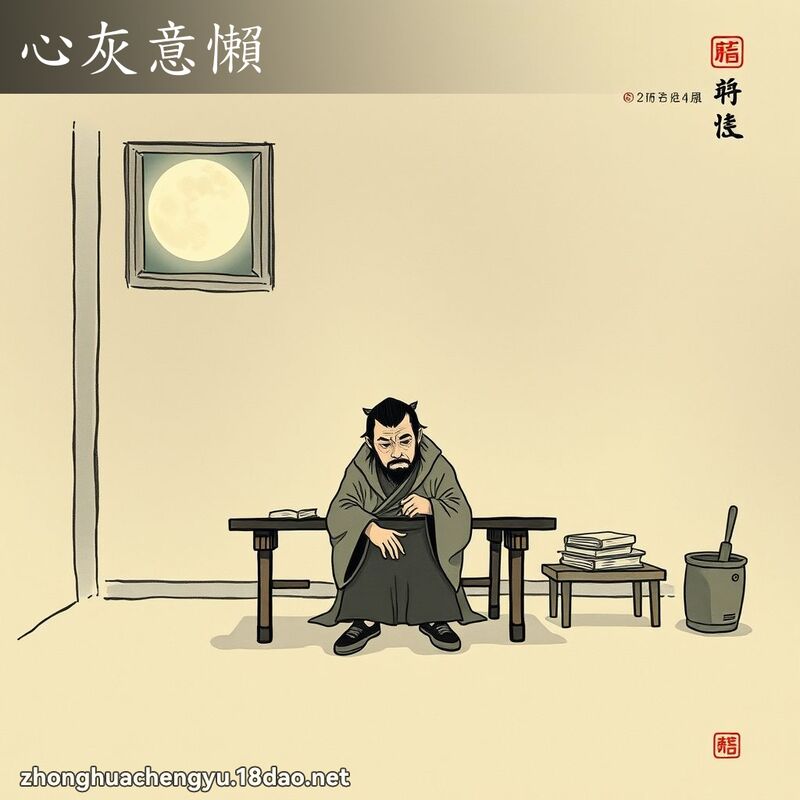 心灰意懶 配图