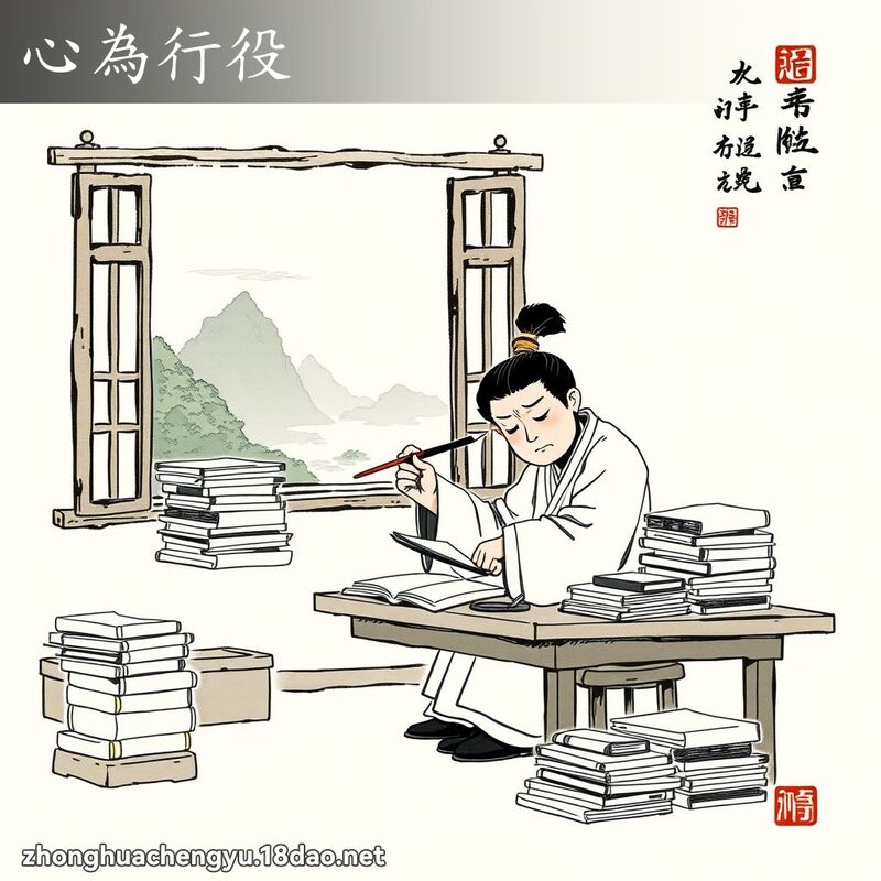 心為行役 配图