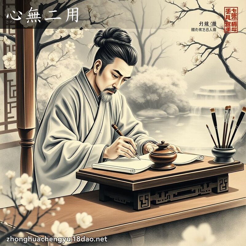 心無二用 配图