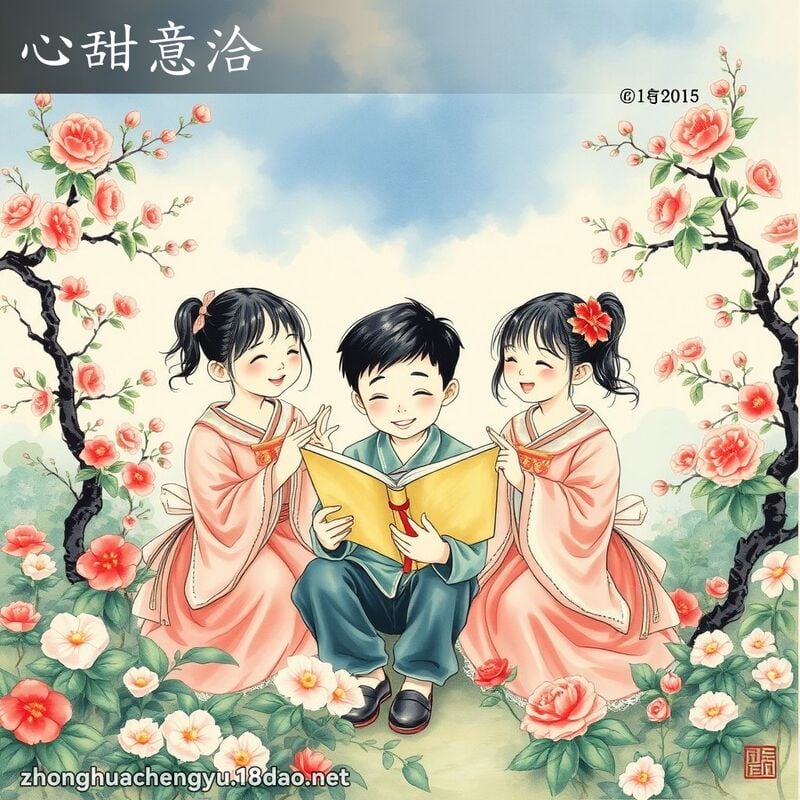心甜意洽 配图
