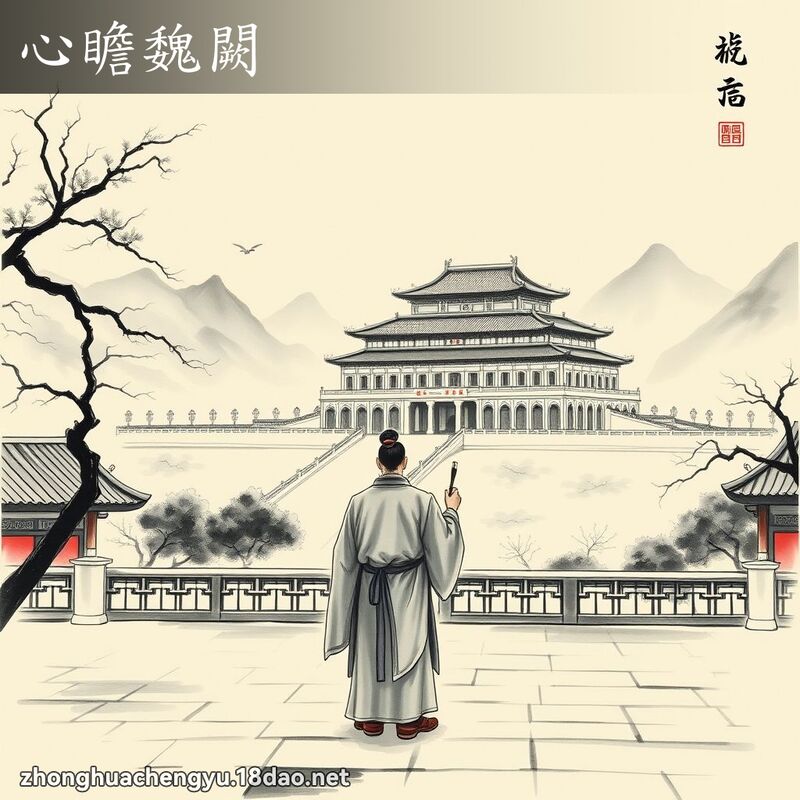 心瞻魏闕 配图