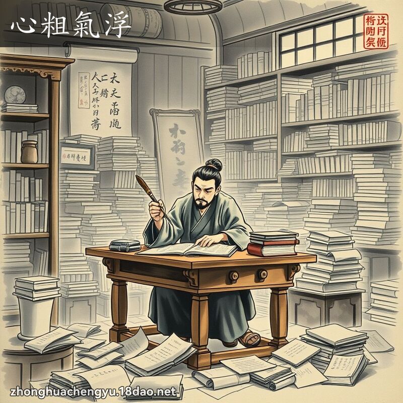 心粗氣浮 配图