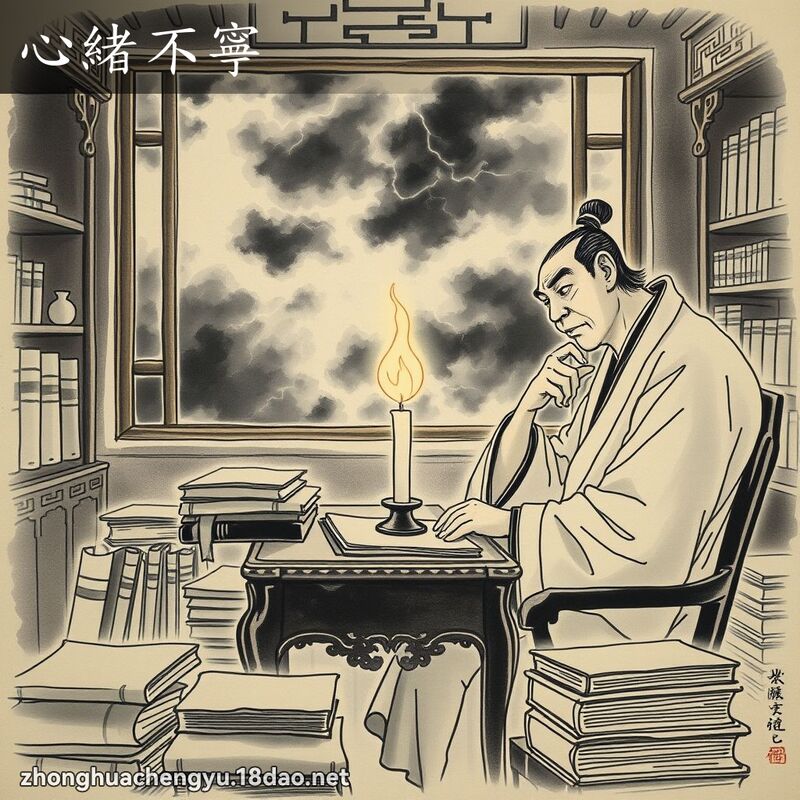 心緒不寧 配图