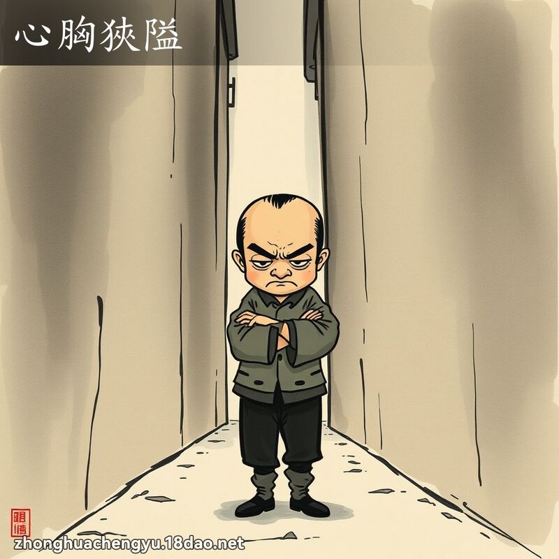 心胸狹隘 配图
