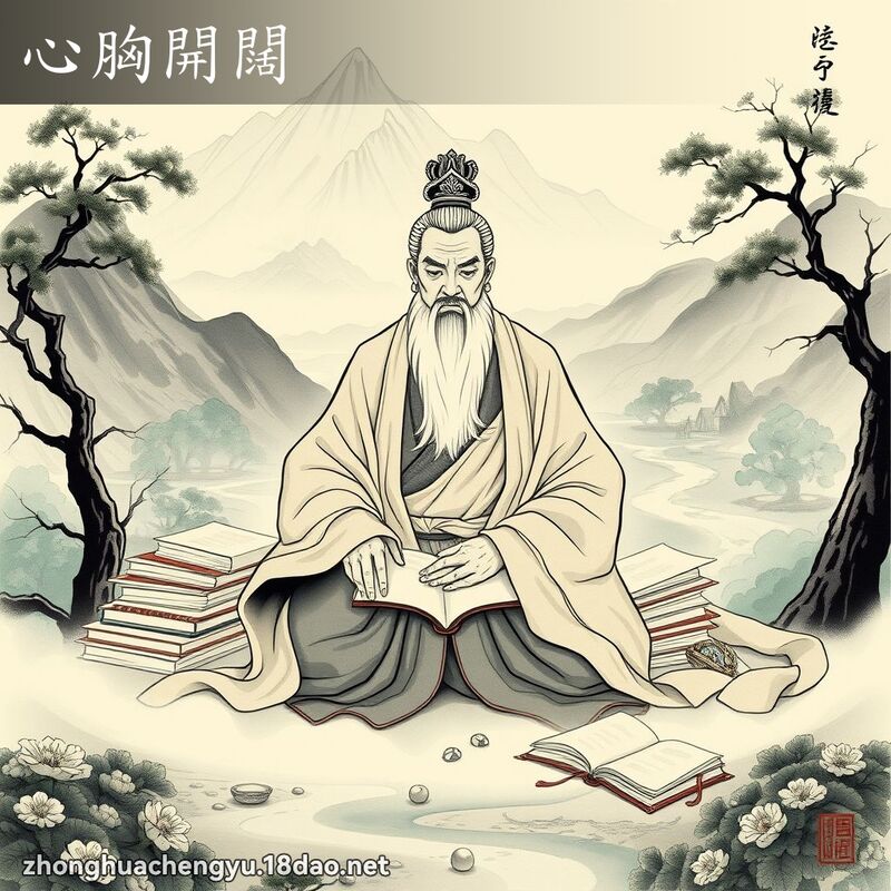 心胸開闊 配图